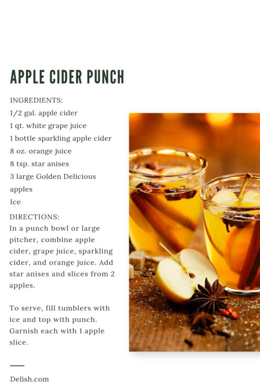 apple cider drink recipe 