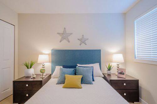 Beachside's client bedroom at their south Florida facility
