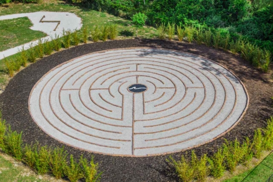 Labyrinth at Beachside Rehab 