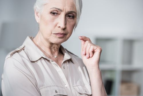 older lady entering treatment